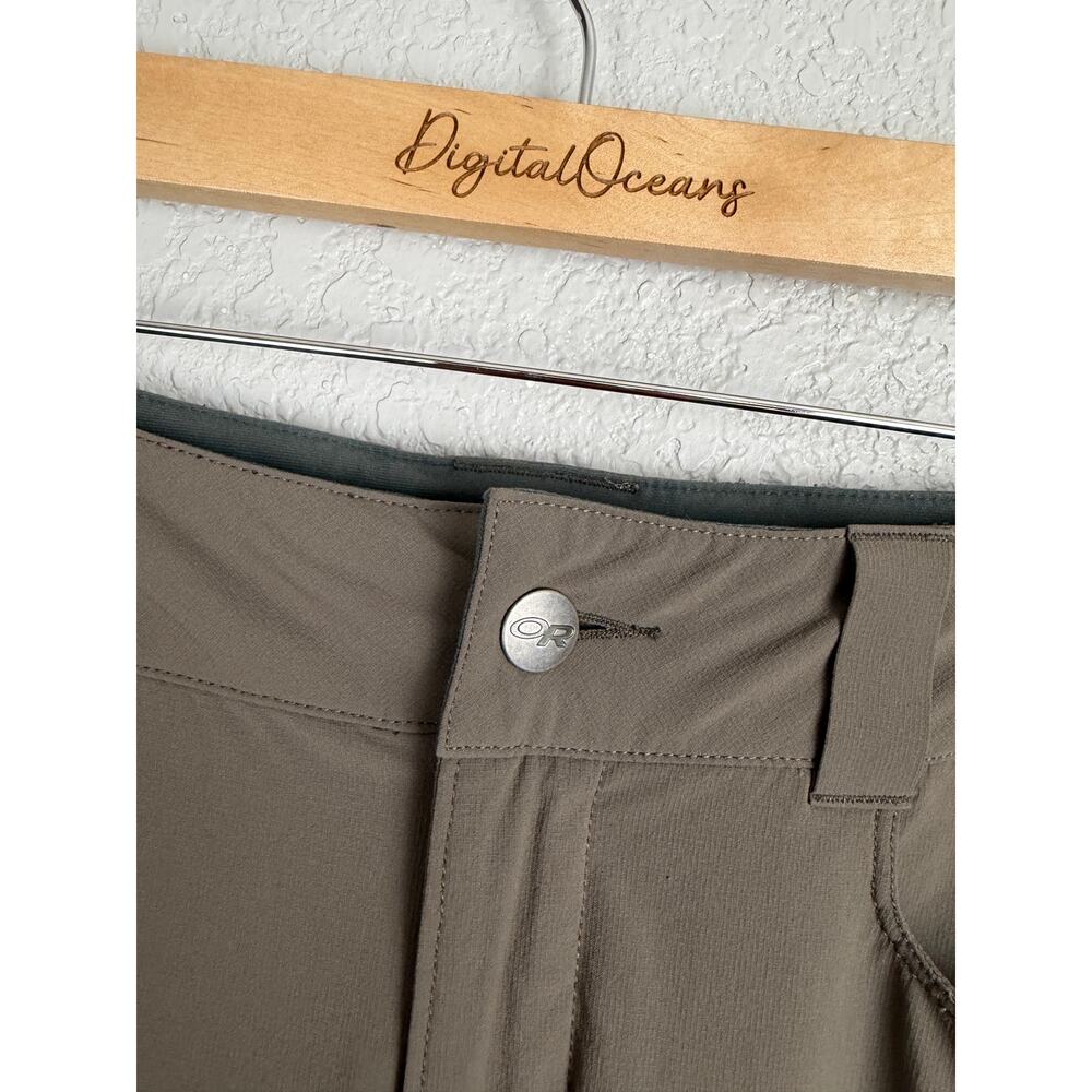Outdoor Research Ferrosi Pants 4 Grey Brown Regular Lightweight Quick-Drying EUC - Picture 4 of 11
